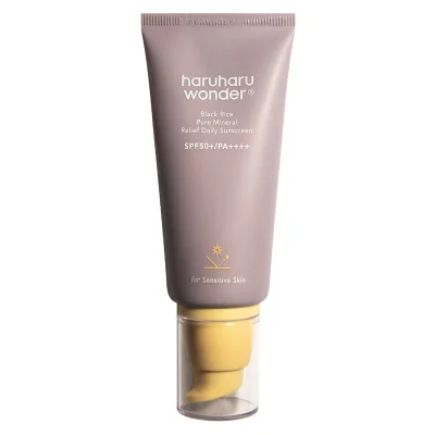Haruharu Wonder Black Rice Pure Mineral Relief Daily Sunscreen SPF50+ PA++++
