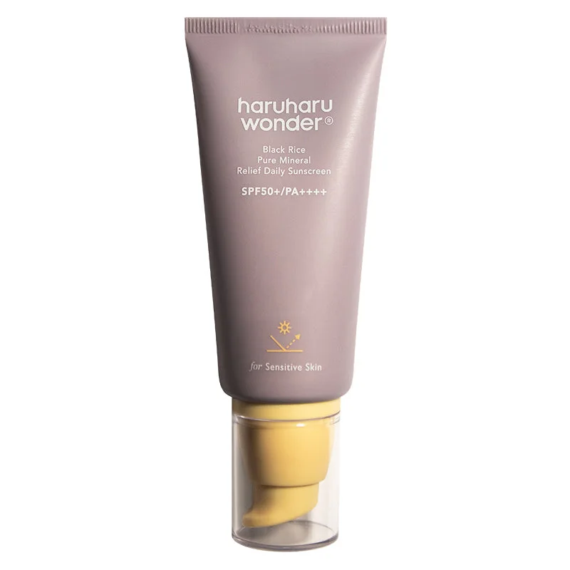 Haruharu Wonder Black Rice Pure Mineral Relief Daily Sunscreen SPF50+ PA++++