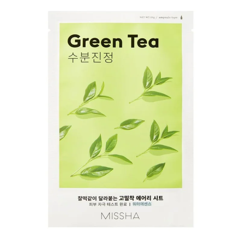 Missha Airy Fit Sheet Mask - Green Tea