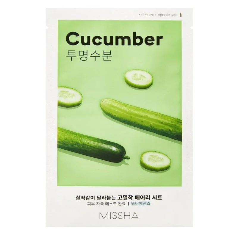 Missha Airy Fit Sheet Mask - Cucumber