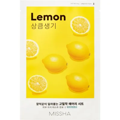 Missha Airy Fit Sheet Mask - Lemon