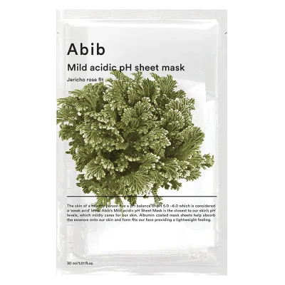 Abib Mild Acidic pH Sheet Mask - Jericho Rose Fit