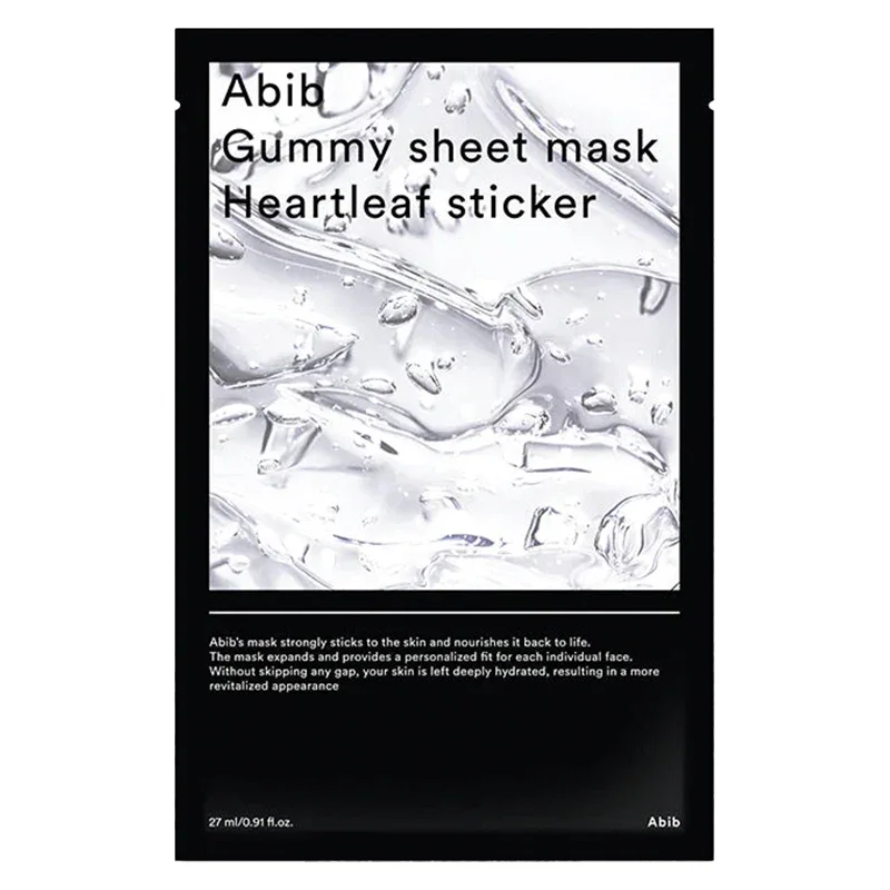 Abib Gummy Sheet Mask - Heartleaf Sticker