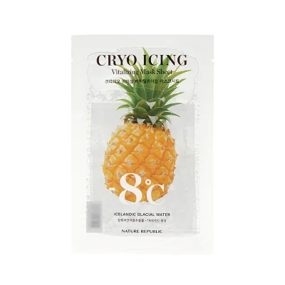 Nature Republic Cryo Icing Vitalizing Mask Sheet - Pineapple