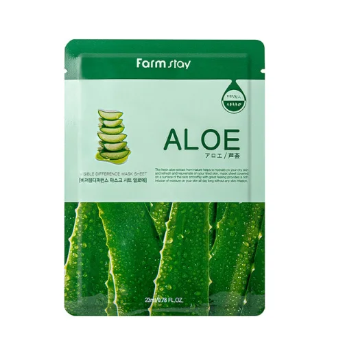 Farm Stay Visible Difference Mask Sheet - Aloe