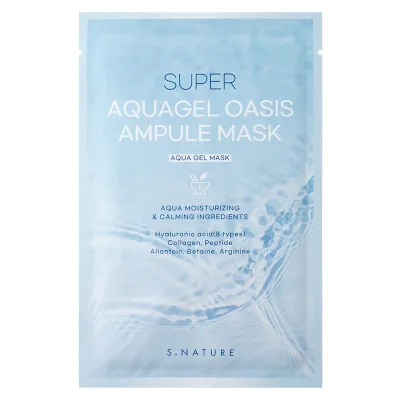 S.nature Super Aquagel Oasis Ampule Mask Set