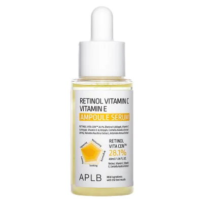 APLB Retinol Vitamin C Vitamin E Ampoule Serum