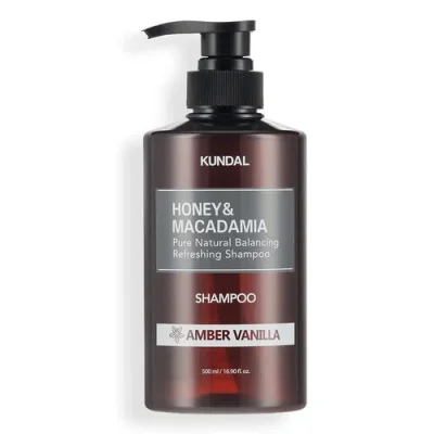 KUNDAL Pure Natural Balancing Refreshing Shampoo - Amber Vanilla