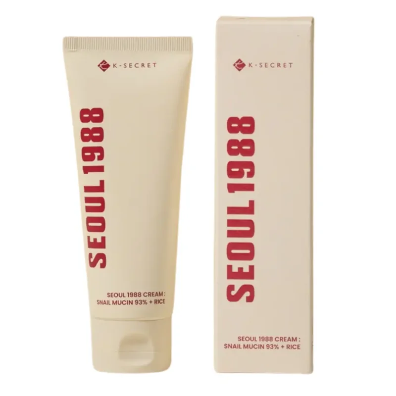 KSECRET Seoul 1988 Cream: Snail Mucin 93% + Rice