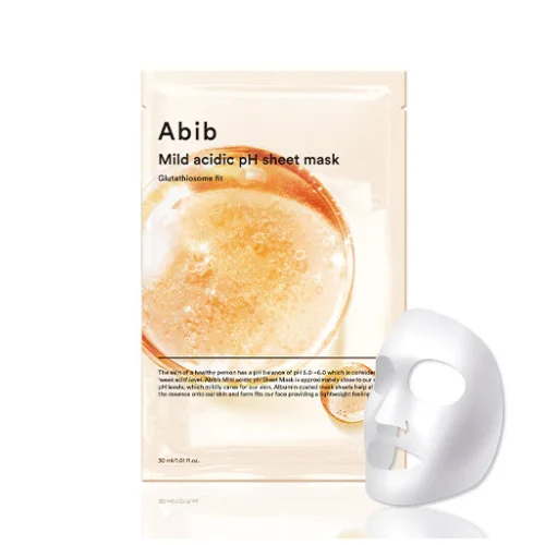 Abib Mild Acidic pH Sheet Mask Glutathiosome Fit