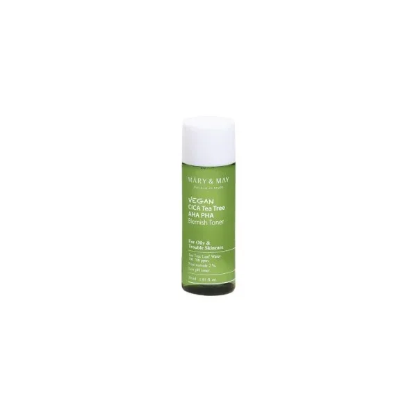 Mary&May Vegan Cica Tea Tree AHA PHA Toner