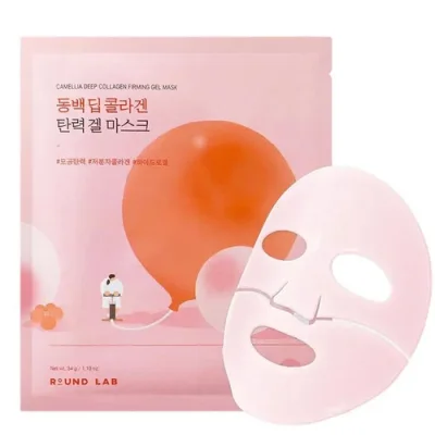 ROUND LAB Camellia Deep Collagen Firming Gel Mask