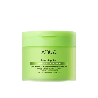 ANUA Azelaic 10 Hyaluron Redness Soothing Pad