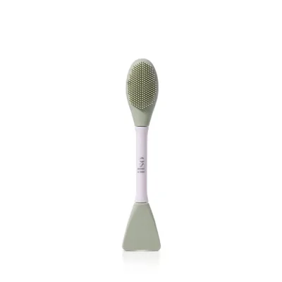 Ilso Dual Clean Brush – 3‑in‑1 siliconen gezichtsborstel