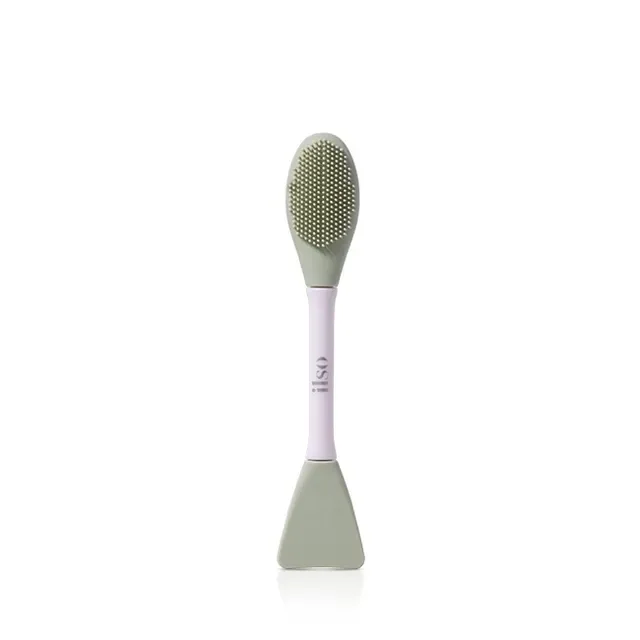 Ilso Dual Clean Brush – 3‑in‑1 siliconen gezichtsborstel