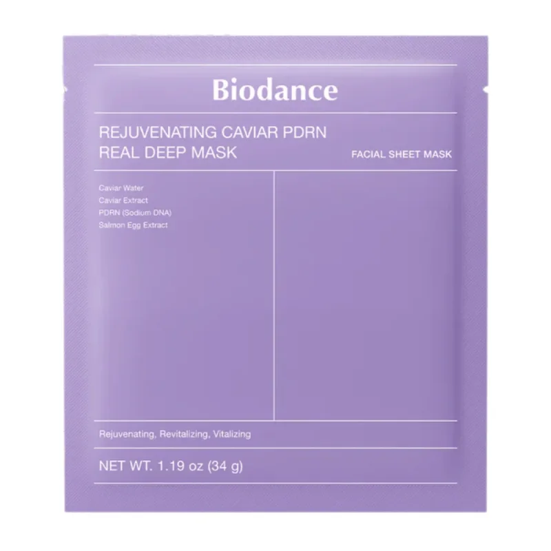 BIODANCE Rejuvenating Caviar PDRN Real Deep Mask