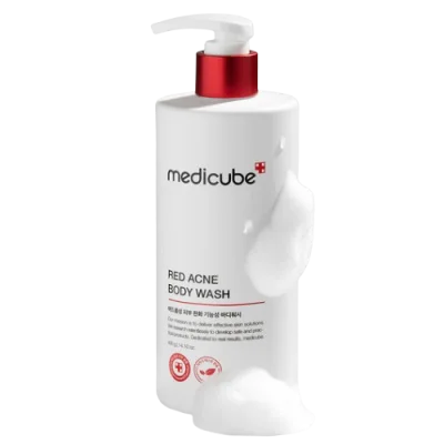 Medicube Red Acne Body Wash - AHA - BHA - PHA - Niacinamide