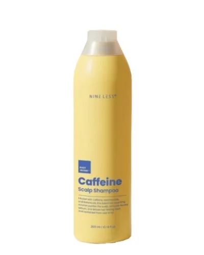 NINE LESS Root-Biome Caffeine Scalp Shampoo
