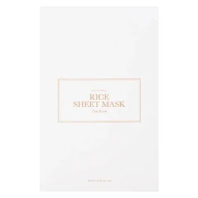 I'm from Rice Sheet Mask