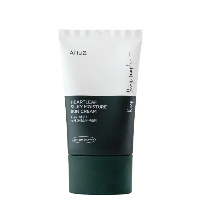 ANUA Heartleaf Silky Moisture Sunscreen